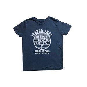 Boys Joshua Tree National Park T-Shirt – Size 10 | Navy Blue Adventure Tee
